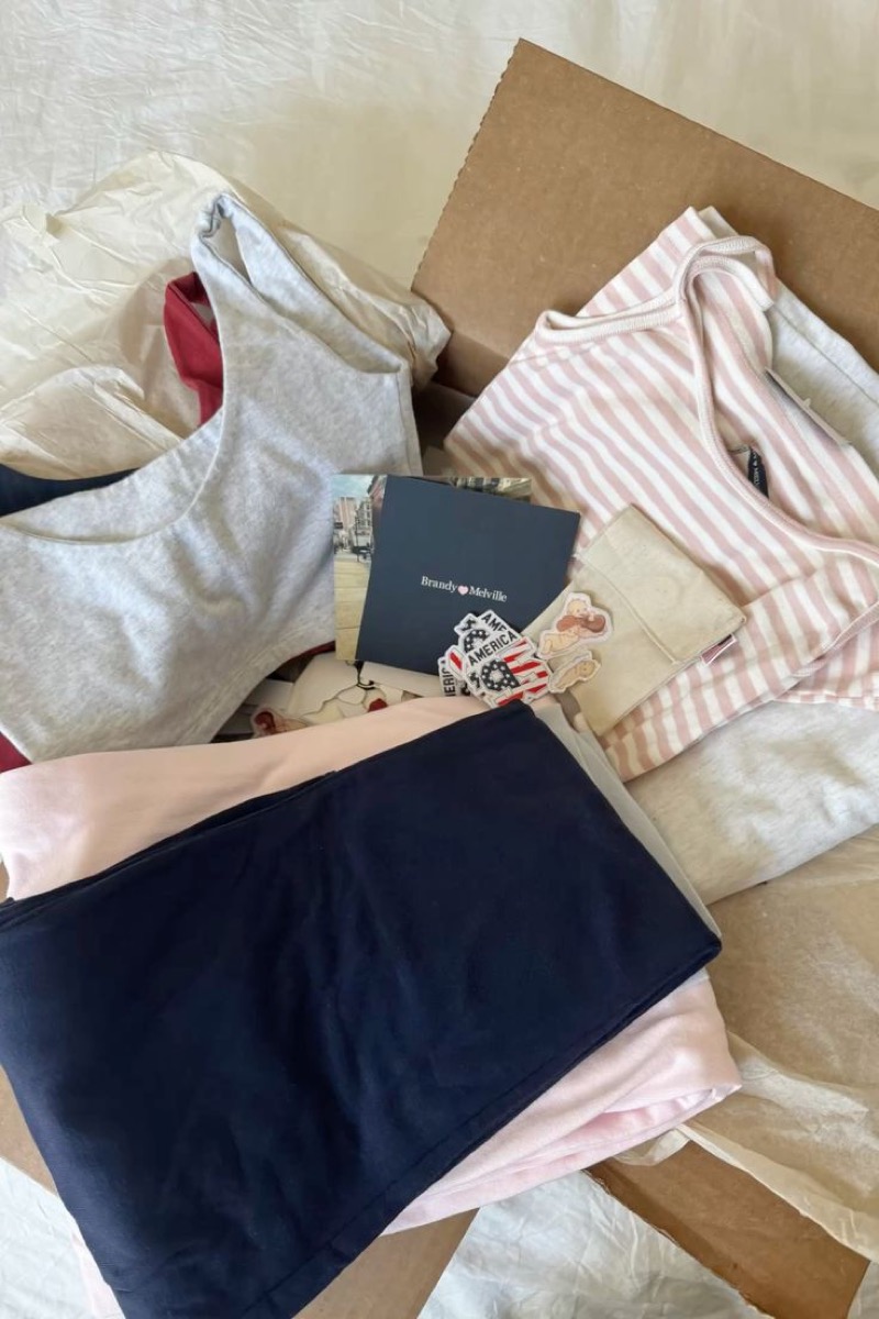 Jayla's pink Brandy sweats